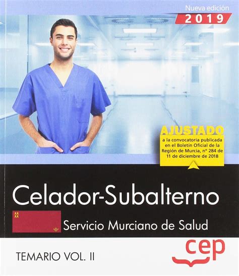 Temario Celador del Servicio Murciano de Salud (SMS)